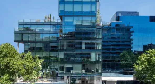 the window building