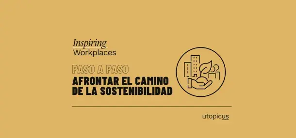 Icono de una mano sosteniendo un edificio y una hoja.